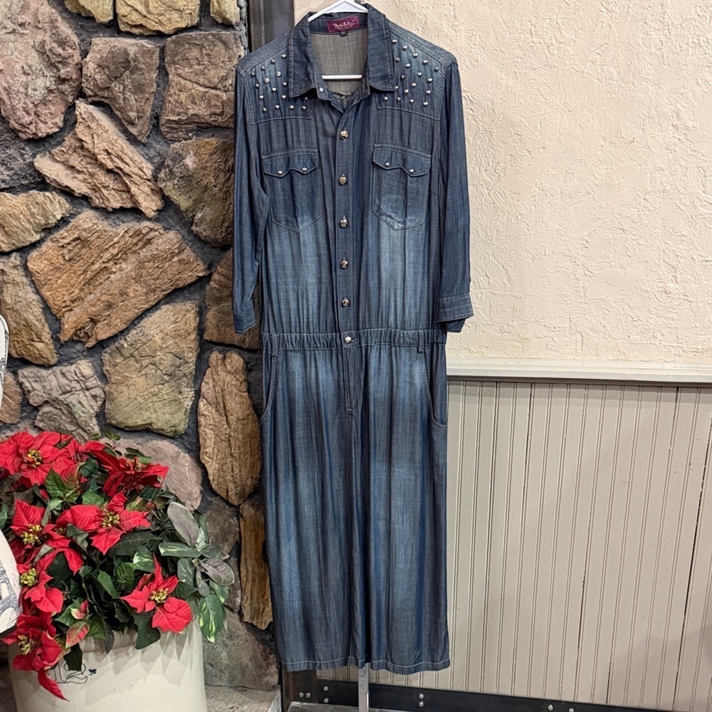 Dark Blue Long Sleeve Elegant Dress